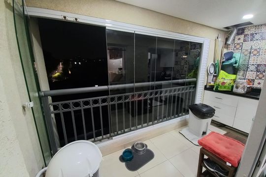 Varanda de apartamento para alugar com 2 quartos, 56m² em Vila Santa Maria, São Paulo