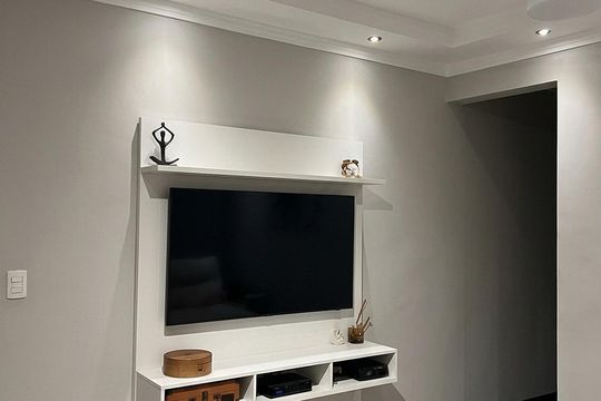 Sala de apartamento para alugar com 2 quartos, 50m² em Jardim Nova Europa, Campinas