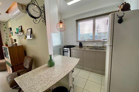 Cozinha de apartamento à venda com 1 quarto, 95m² em Consolação, São Paulo