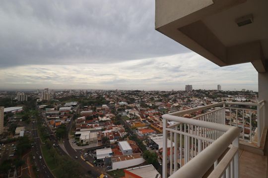 Sacada de apartamento para alugar com 1 quarto, 50m² em Jardim Sumare, Ribeirão Preto
