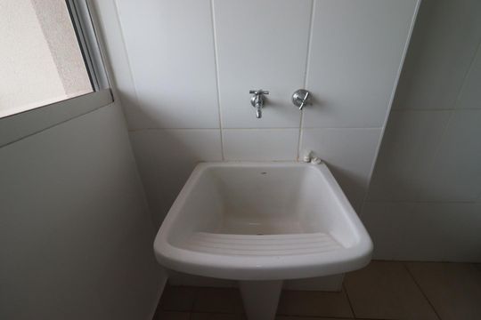Cozinha de apartamento para alugar com 1 quarto, 50m² em Jardim Sumare, Ribeirão Preto