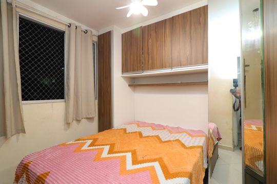 Quarto de apartamento à venda com 1 quarto, 38m² em Vila Cruzeiro, São Paulo