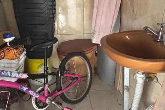 Área de serviço de casa para alugar com 1 quarto, 50m² em Conjunto Habitacional Calux, São Bernardo do Campo