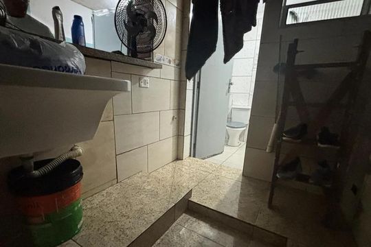 Área de serviço de casa para alugar com 1 quarto, 50m² em Conjunto Habitacional Calux, São Bernardo do Campo