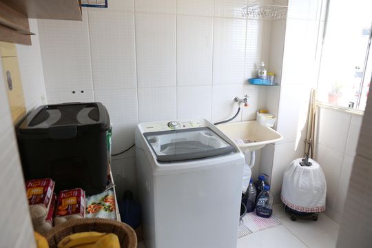 Área de Serviço de apartamento à venda com 3 quartos, 72m² em Novo Eldorado, Contagem