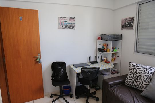 Quarto 3 de apartamento à venda com 3 quartos, 72m² em Novo Eldorado, Contagem