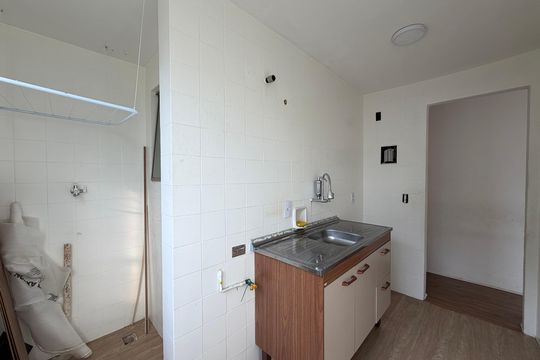 Cozinha de apartamento à venda com 2 quartos, 48m² em Freguesia (jacarepaguá), Rio de Janeiro