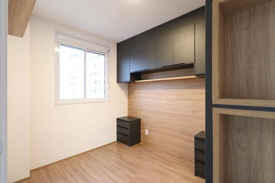 Quarto  de apartamento para alugar com 1 quarto, 24m² em Barra Funda, São Paulo