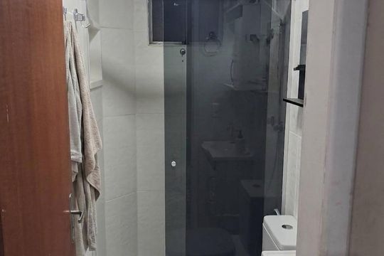 Banheiro de apartamento à venda com 3 quartos, 67m² em Betânia, Belo Horizonte