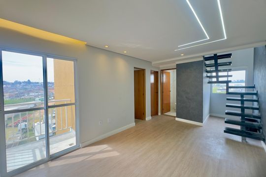 Sala de apartamento para alugar com 2 quartos, 82m² em Vila Nova Bonsucesso, Guarulhos