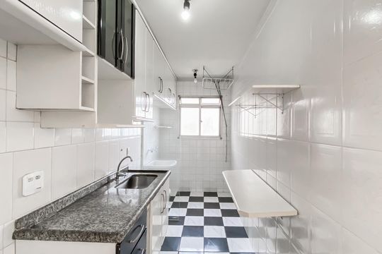 Cozinha de apartamento para alugar com 2 quartos, 50m² em Cidade Patriarca, São Paulo