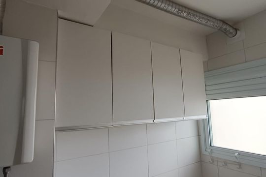 Área de serviço de apartamento para alugar com 2 quartos, 65m² em Santo Amaro, São Paulo