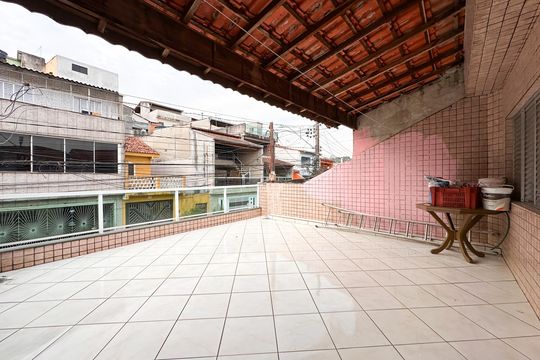 Sacada da Suíte  de casa à venda com 3 quartos, 222m² em Bairro dos Casa, São Bernardo do Campo