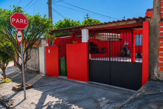 Fachada de casa à venda com 2 quartos, 100m² em Jardim Morada do Sol, Indaiatuba