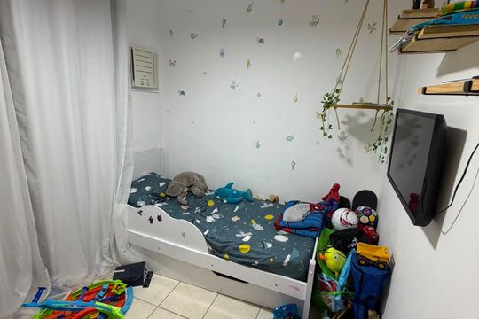 Quarto de casa de condomínio à venda com 2 quartos, 63m² em Vargem Grande, Rio de Janeiro