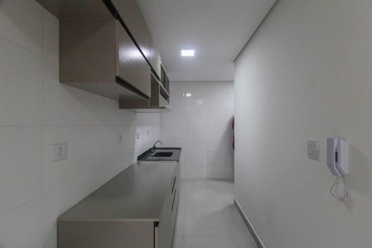 Cozinha de apartamento para alugar com 2 quartos, 45m² em Vila Lucia, São Paulo