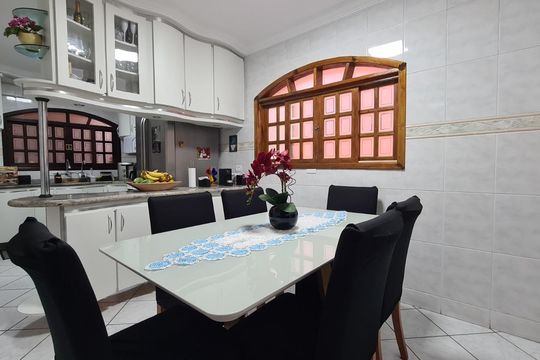 Cozinha de casa à venda com 3 quartos, 171m² em Nova Petrópolis, São Bernardo do Campo