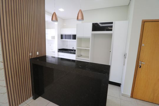Cozinha de apartamento para alugar com 3 quartos, 80m² em Tibery, Uberlândia