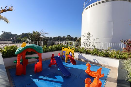 Área comum - Playground de apartamento para alugar com 2 quartos, 52m² em Vista Alegre, São Gonçalo