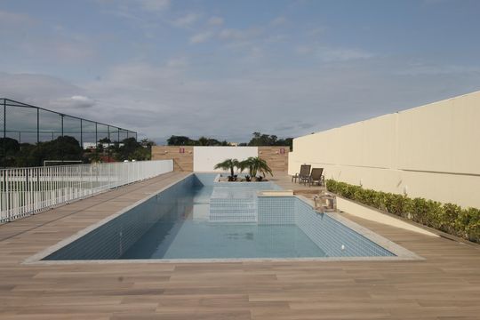 Área comum - Piscina de apartamento para alugar com 2 quartos, 52m² em Vista Alegre, São Gonçalo