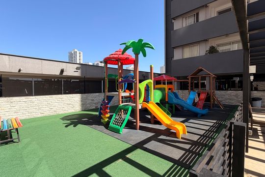 Área comum - Playground de apartamento para alugar com 2 quartos, 74m² em Jardim Atlantico, Goiânia