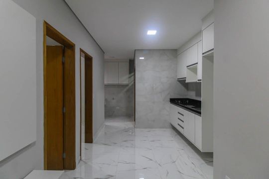 Sala/Cozinha de apartamento para alugar com 2 quartos, 38m² em São Lucas, São Paulo