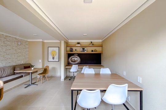 Área comum de apartamento para alugar com 1 quarto, 35m² em Belenzinho, São Paulo