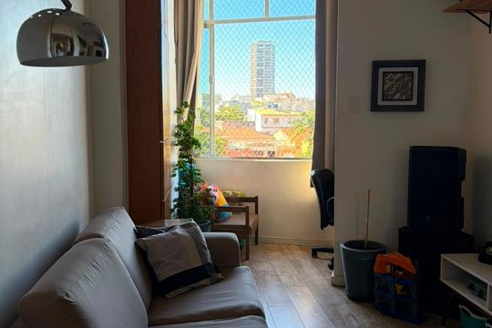 Sala de apartamento para alugar com 1 quarto, 52m² em Leblon, Rio de Janeiro