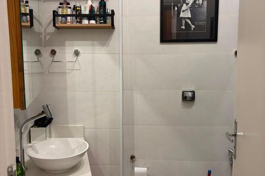 Banheiro de apartamento para alugar com 1 quarto, 52m² em Leblon, Rio de Janeiro