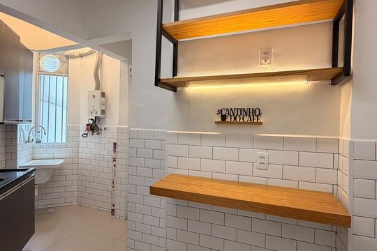 Área de serviço de apartamento para alugar com 1 quarto, 52m² em Leblon, Rio de Janeiro