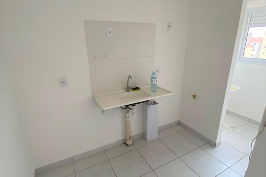 Cozinha de apartamento à venda com 2 quartos, 44m² em Cooperativa, São Bernardo do Campo