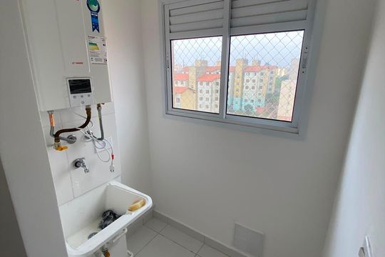 Área de serviço de apartamento à venda com 2 quartos, 44m² em Cooperativa, São Bernardo do Campo