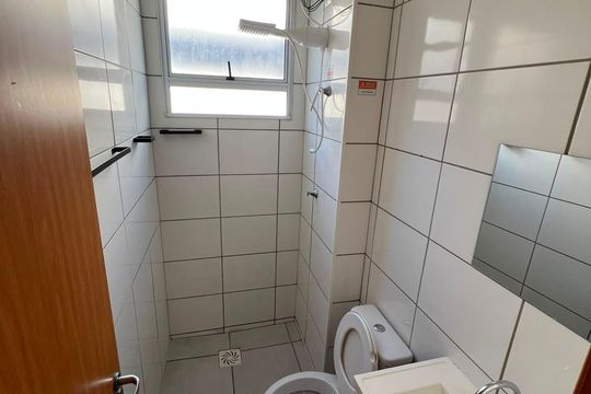 Banheiro de apartamento à venda com 2 quartos, 44m² em Cooperativa, São Bernardo do Campo