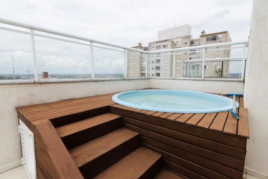 Área externa de apartamento à venda com 3 quartos, 133m² em Mansões Santo Antônio, Campinas
