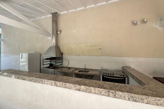 Área externa de casa de condomínio para alugar com 4 quartos, 800m² em Vargem Pequena, Rio de Janeiro