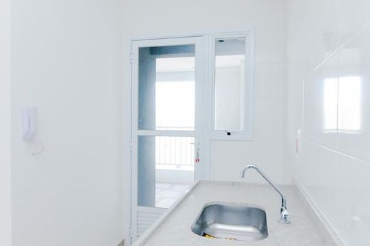 Cozinha de apartamento à venda com 1 quarto, 45m² em Picanço, Guarulhos