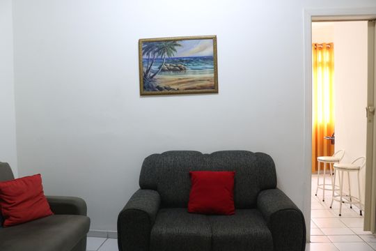 Sala de apartamento para alugar com 1 quarto, 60m² em Vila Romana, São Paulo