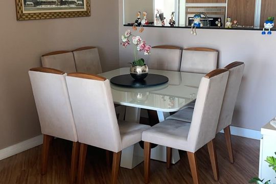 Sala de apartamento para alugar com 3 quartos, 80m² em Centro, São Bernardo do Campo