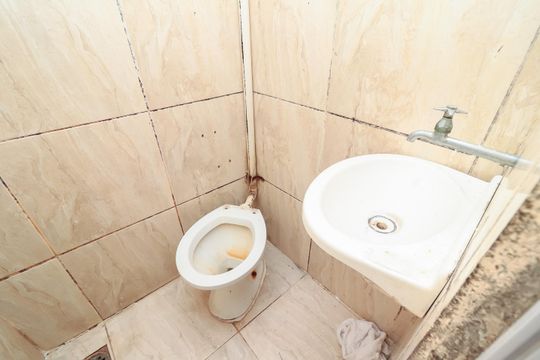 Banheiro da Suíte 1 de casa para alugar com 2 quartos, 79m² em Vila Taquari, São Paulo