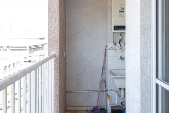 Varanda de apartamento à venda com 2 quartos, 44m² em Vila Itapegica, Guarulhos