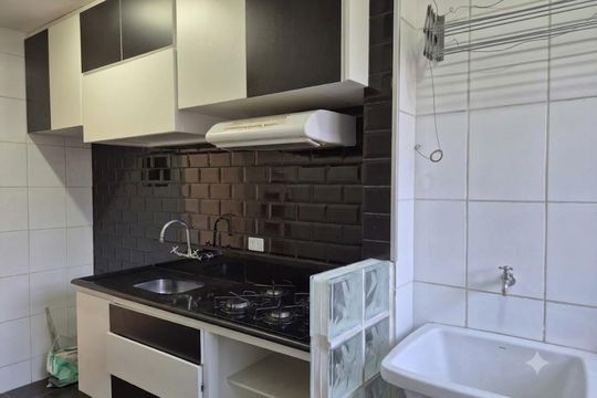 Cozinha de apartamento para alugar com 2 quartos, 56m² em Chacara Nossa Senhora do Bom Conselho, São Paulo