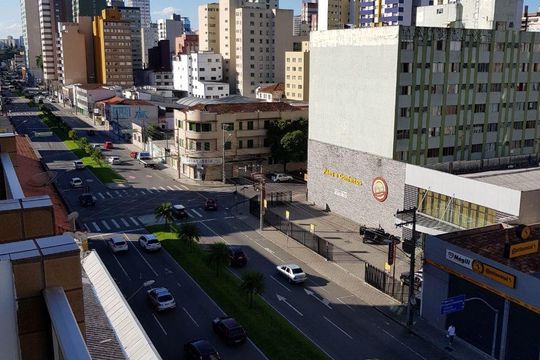 Vista de apartamento à venda com 1 quarto, 41m² em Centro, Curitiba
