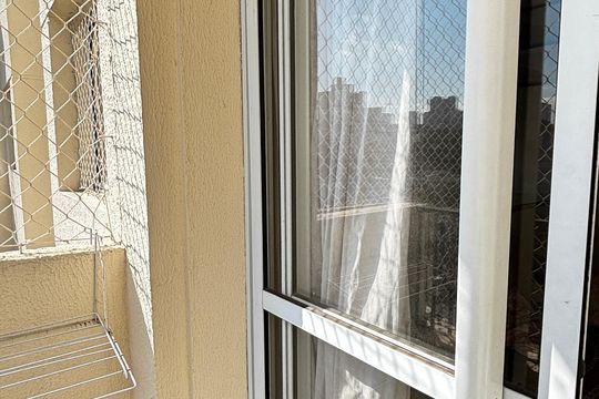 Sala - Sala de Jantar Varanda de apartamento à venda com 2 quartos, 48m² em Vila Sacadura Cabral, Santo André