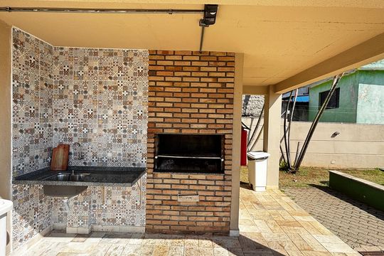 Churrasqueira de apartamento à venda com 2 quartos, 48m² em Vila Sacadura Cabral, Santo André
