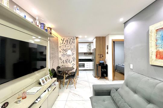 Apartamento para alugar com 2 quartos, 50m² em Chacaras Reunidas Santa Terezinha, Contagem