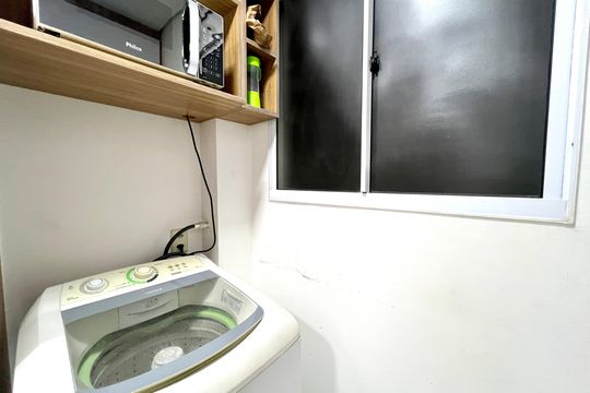 Área de Serviço de apartamento para alugar com 2 quartos, 50m² em Chacaras Reunidas Santa Terezinha, Contagem