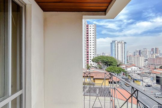 Varanda de apartamento à venda com 3 quartos, 72m² em Vila Esperança, São Paulo