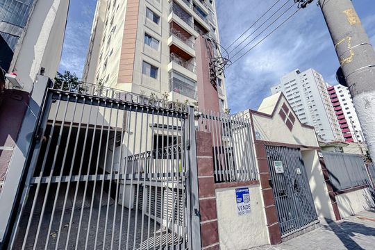 Fachada com Plaquinha de apartamento à venda com 3 quartos, 72m² em Vila Esperança, São Paulo