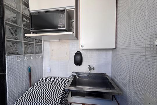 Área de Serviço de apartamento para alugar com 2 quartos, 70m² em Recreio dos Bandeirantes, Rio de Janeiro
