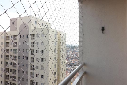 Sala Sacada  de apartamento para alugar com 2 quartos, 48m² em Paulicéia, São Bernardo do Campo